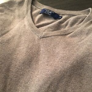 Jcrew sweater cotton & cashmere medium